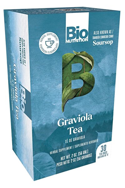 Bio Nutrition شاي الجرافيولا من شركة INC، 30 كيسًا، 0.02 رطل