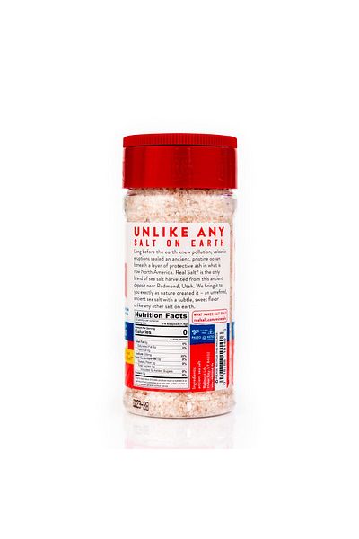 Redmond Real Sea Salt - Natural Unrefined Gluten Free Kosher, 10 Ounce Shaker