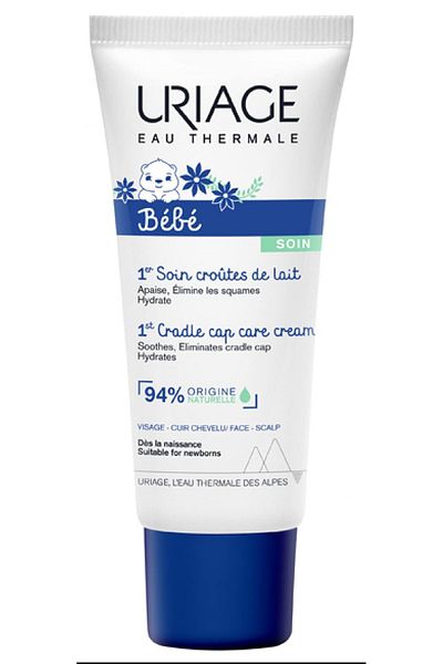 Uriage Cradle Cap Skincare Soothing Regulating Cream For Babies, 40 Ml (Pack Of 1)