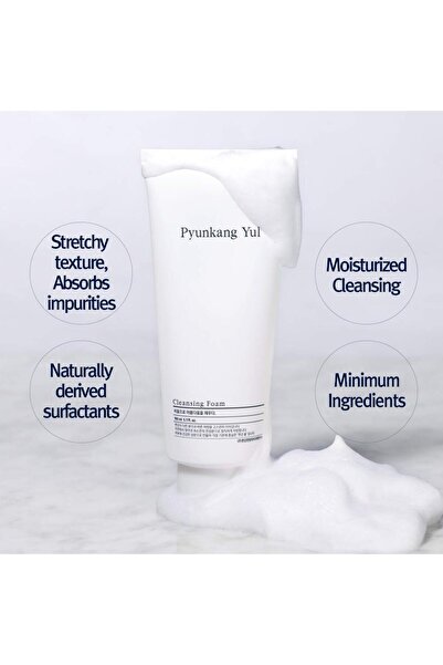 Pyunkang Yul PYUNKANG YUL Cleansing Foam - Korean Facial Wash for All Skin Types - Coconut Extract, 5.1 Fl. Oz