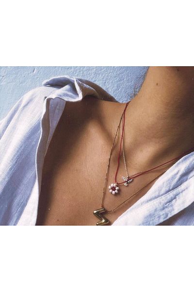 not cool. Basic Collection-Daisy Daisy Patterned Basic String Necklace