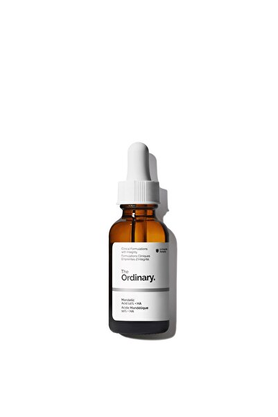 The Ordinary حمض الماندليك 10% + حمض الهيالورونيك، مصل تقشير لطيف لنقاء البشرة وترطيبها، 1 أونصة سائلة