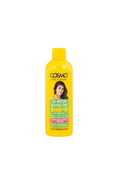 Cosmo Soft & Shine Fat Protein Neutralizing Shampoo 500ml With Pink Indicator