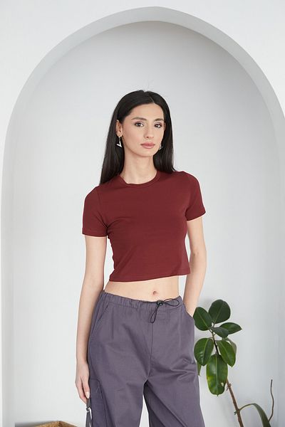 Fulla Moda Tricou de bază cu decolteu