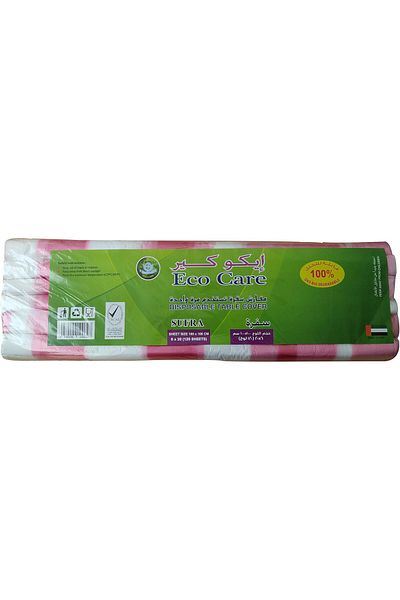 Eco Care Sufra 120 Sheet 100 X 100 x 6 Cm - Assorted Colors