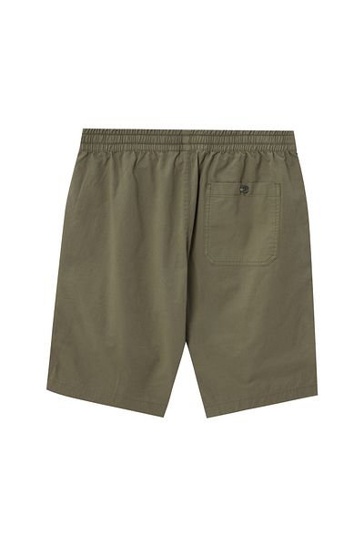 Giordano Men's Cotton Twill Bermuda Shorts: Slim Fit, Elastic Waist, Ultimate Comfort