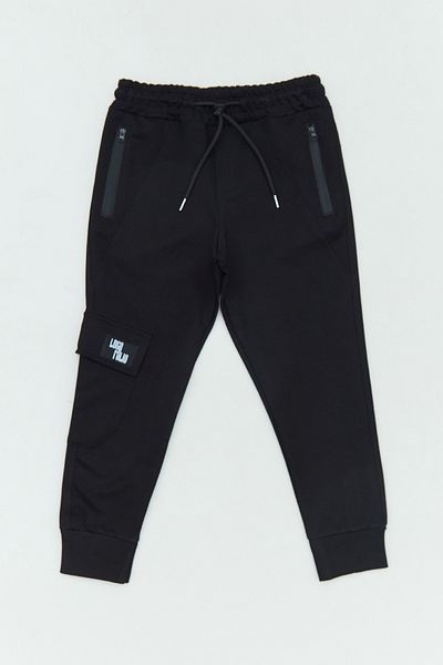Fulla Moda Jogger Boys Sweatpants με ελαστική μέση και τσέπες Cargo