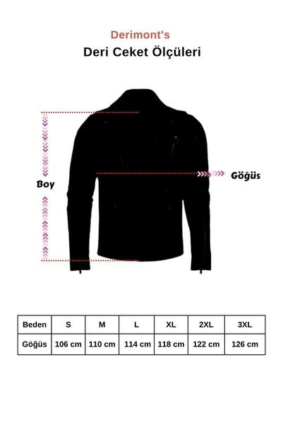 DeriWork Hakiki Deri  Işlemeli Düğmeli Erkek Yelek Siyah