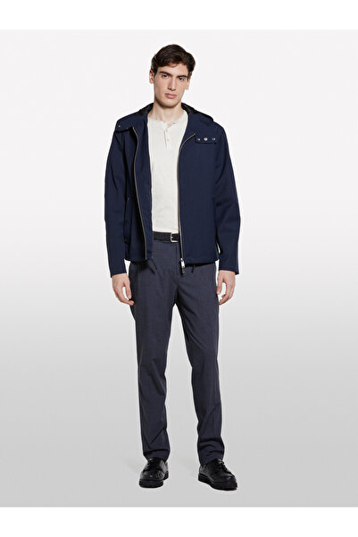 Sisley Ανδρικό μπλουζάκι σε ανοιχτό μπεζ χρώμα, 100% βαμβάκι, με κουμπιά, λαιμόκοψη, λεπτή εφαρμογή, μπλουζάκι με κουμπιά