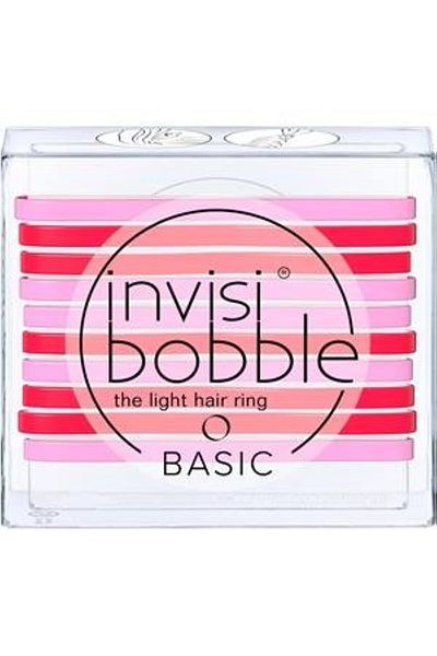 INVISIBOBBLE BASIC Light Hair Ring (10 Pack) - Jelly Twist