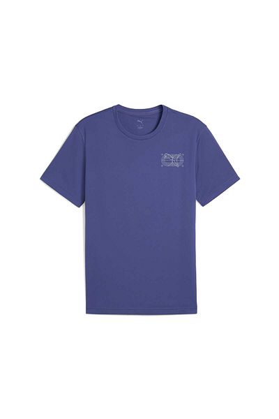 Puma Tricou pentru alergare pentru bărbați GRAPHICS Skeleton