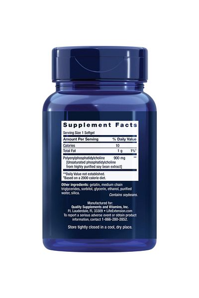 Life Extension HepatoPro, 900 mg Phosphatidylcholine, Liver Health & Detox, Antioxidant, 60 Softgels