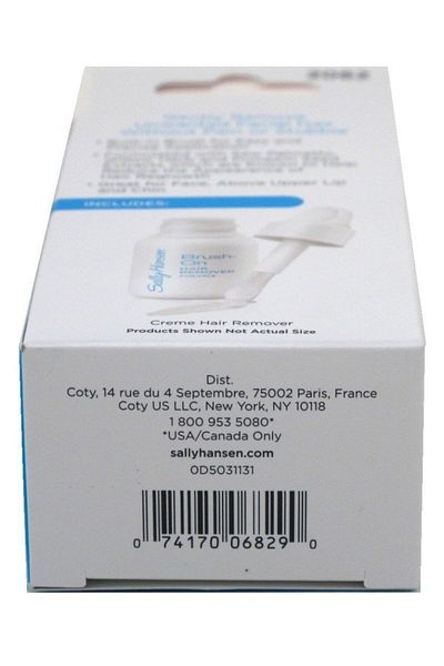 Sally Hansen Brush-On Hair Remover Creme for Face 1.7 Ounce