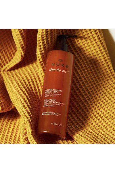 Nuxe Rêve de Miel Face and Body Ultra-Rich Cleansing Gel 400ml