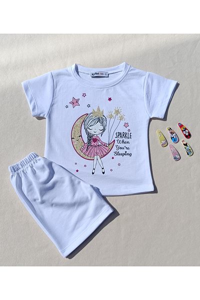 siyalife Girl's T-Shirt and Shorts Set
