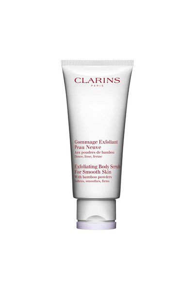 Clarins Exfoliating Body Scrub for Smooth Skin | Softens, Firms, Preps Skin | Non-Drying with Shea Butter