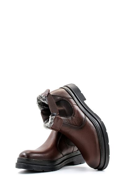 Ayakkabıhane Quality Genuine Leather Tan Men's Classic Chelsea Boots Ah 08943191311032   1