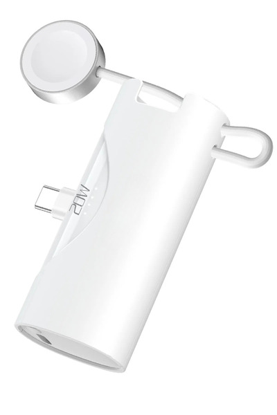 TEKNETSTORE Type-c 20w Hızlı Şarj Soketli Mini Powerbank 5000mah Dahili Saat ...