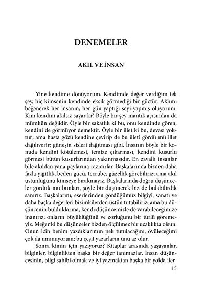 İskele Yayıncılık DENEMELER