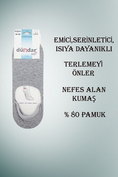 Dündar Women's Ballerina Socks 12 Pairs