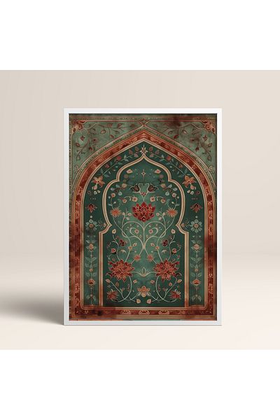 HOMEPACK Single Wooden Framed Painting One Piece Poster Painting Tk/1283