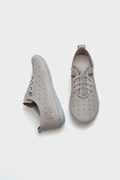 Capone Outfitters Pantofi de damă Gwen Saddler Laser din piele naturală