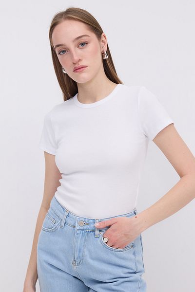 Addax P13343-U6 Crew Neck Basic T-shirt