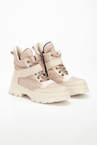 modaninfrekansı Γυναικείες αθλητικές μπότες Berti με κορδόνια με βέλκρο TEN SKIN TEN