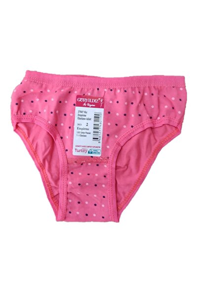 Pardon Girl's Underwear Set 6 Pieces Undershirt / 6 Pieces Panties (6 Pieces Socks Gift)