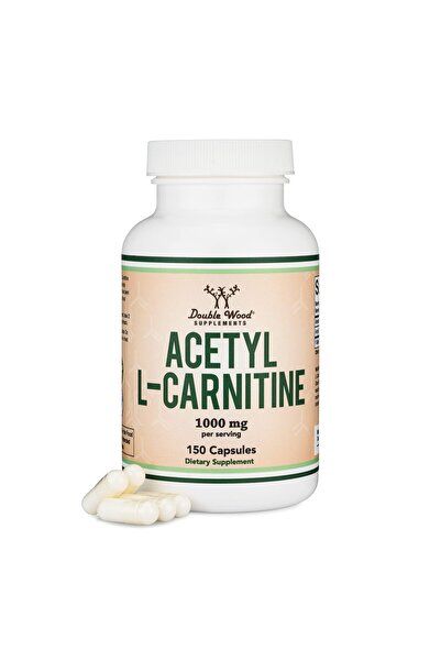 Double Wood Supplements Acetyl L-Carnitine 1,000mg, 150 Capsules (ALCAR for B...