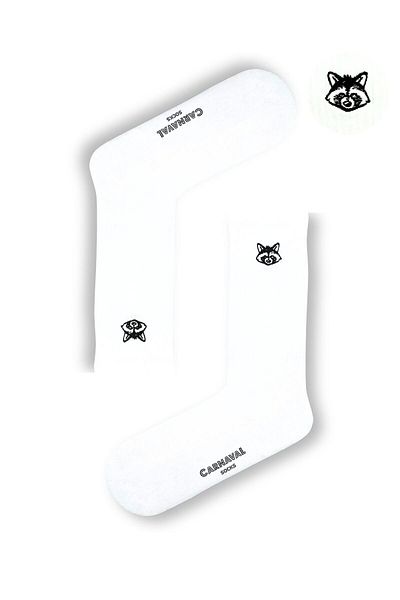 CARNAVAL SOCKS ΚΕΝΤΗΤΕΣ ΡΑΚΟΥΝ ΜΕ ΣΧΕΔΙΟ ΛΕΥΚΕΣ ΑΝΔΡΙΚΕΣ ΚΑΛΤΣΕΣ