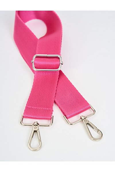 fluffy Fuşya Ayarlanabilir Çanta Sapı Fuşya (POLYESTER) 110 Cm G:4 Cm