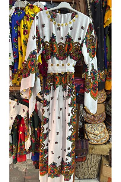 Gulaysenindunyasimardin YÖRESEL OTANTİK STANDART ELBİSE(44BEDENE KADAR UYUMLU)