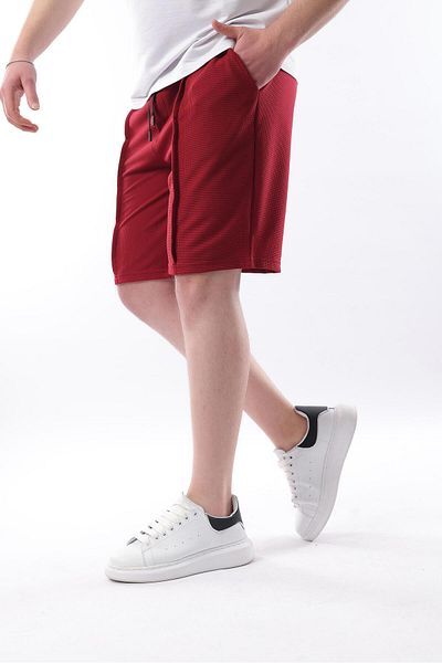 Madmext Ανδρικό σορτς Claret Red Pocket E6559
