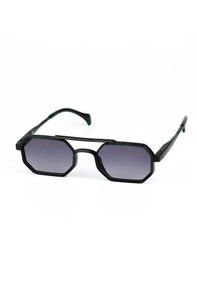 Di Caprio Unisex Uv400 Protection Geometric Model Sunglasses