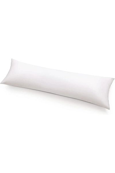AKGÜN EV TEKSTİLİ Multi-Purpose Orthopedic Cylinder Pillow Neck Leg Waist Support Pillow 15x50 cm
