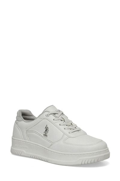 U.S. Polo Assn. Tenis de damă Grace alb-argintiu