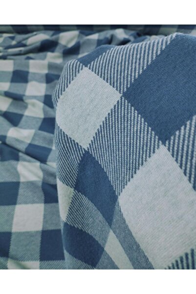 Kumaş Parça Синій жакардовий трикотаж Ширина: 150