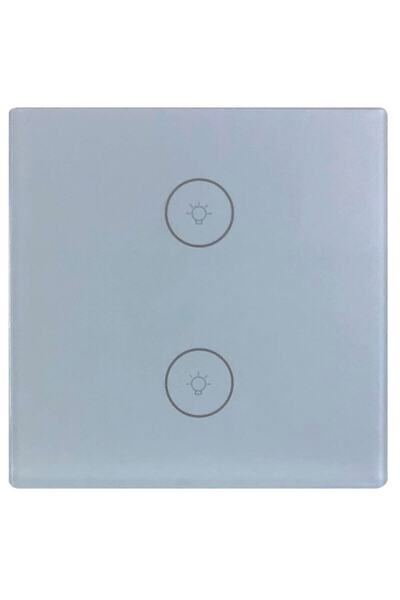 ALPSMART As-872eu Dokunmatik Ikili -çiftli Wi-fi Akıllı Duvar Anahtarı