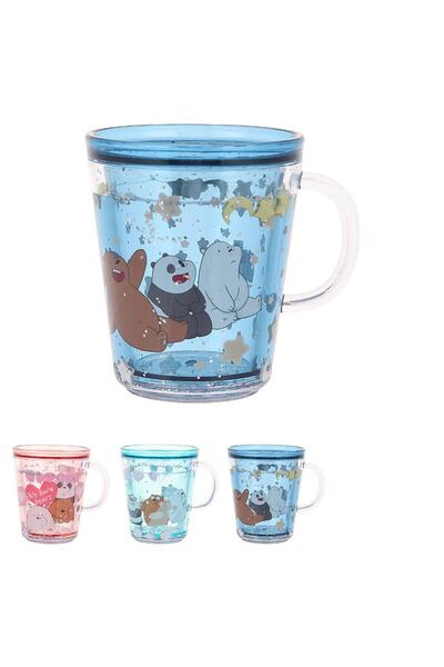 Miniso We Bare Bears Plastik Kupa 260Ml
