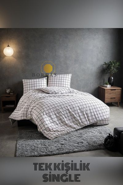 Boreas Home Σετ Παπλωματοθήκη μονό ελαστικό PURESOFT