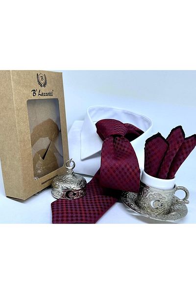 B'lazzotti Woven Handkerchief Tie