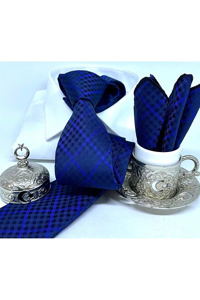B'lazzotti Woven Handkerchief Tie