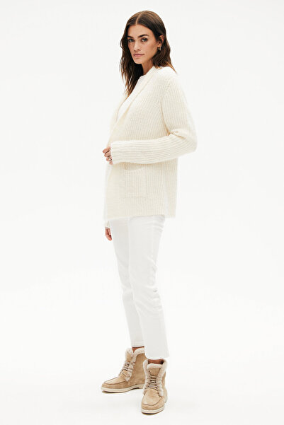 W Collection Ekru Knitwear Cardigan
