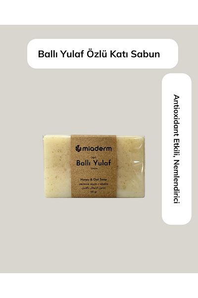 miaderm Honey Oat Extract Moisturizing and Nourishing Skin Care Soap