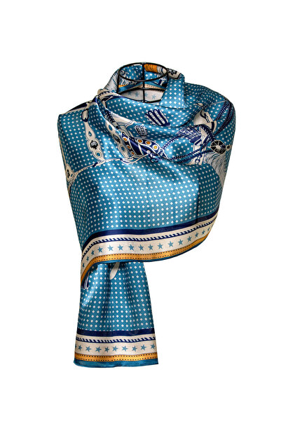 CASHMERE AND SİLK MAWLANA (53X173) Σάλι από καθαρό λινό