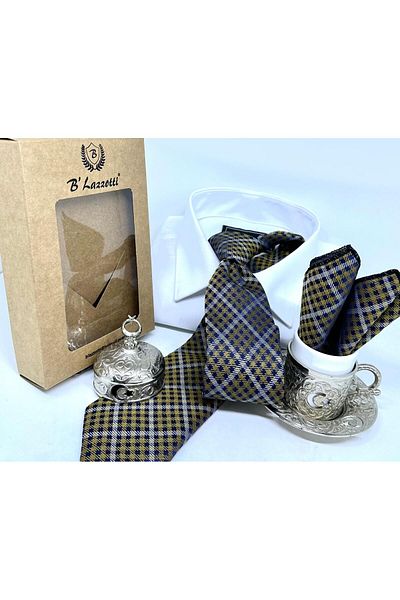 B'lazzotti Woven Handkerchief Tie