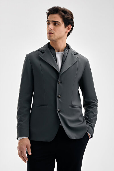 W Collection Green Buttoned Jacket