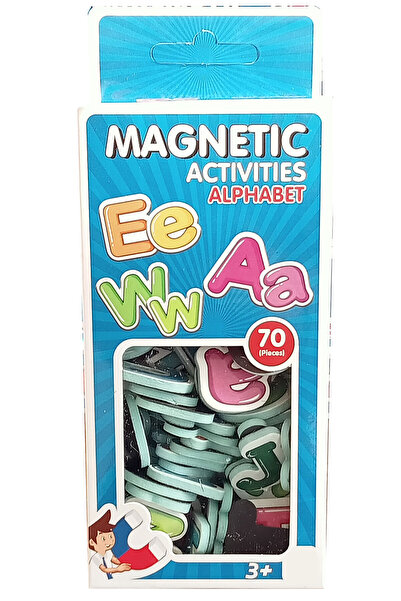 Utku Oyuncak 70 Parça Manyetik Alfabe Seti