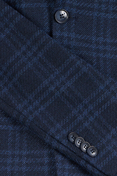 W Collection Lacivert Upper Casual Ceket